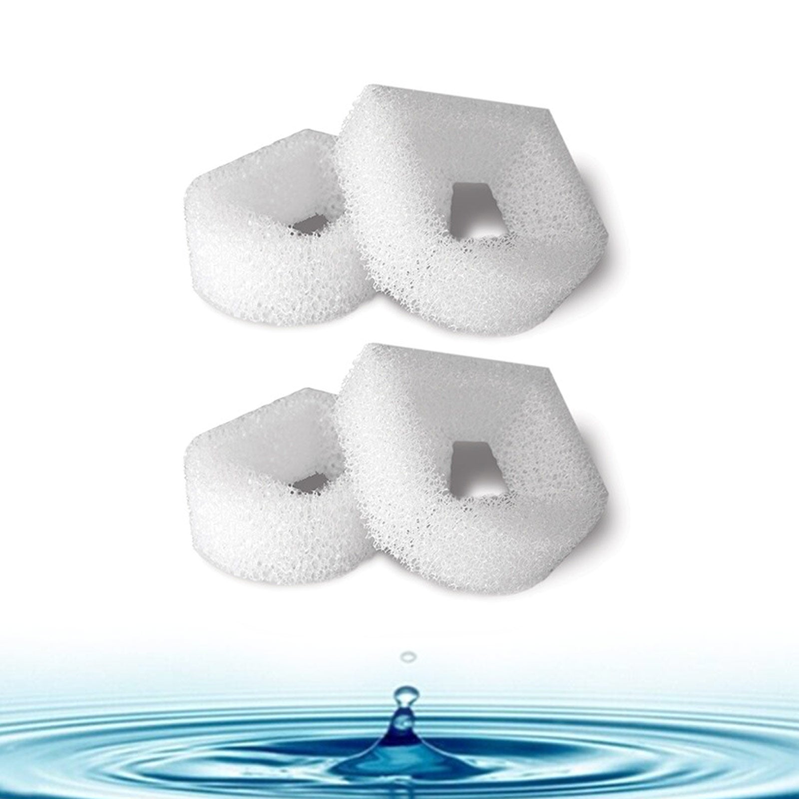 Replacement Foam Filters for PetSafe PAC19-14089 Pet Water Fountains