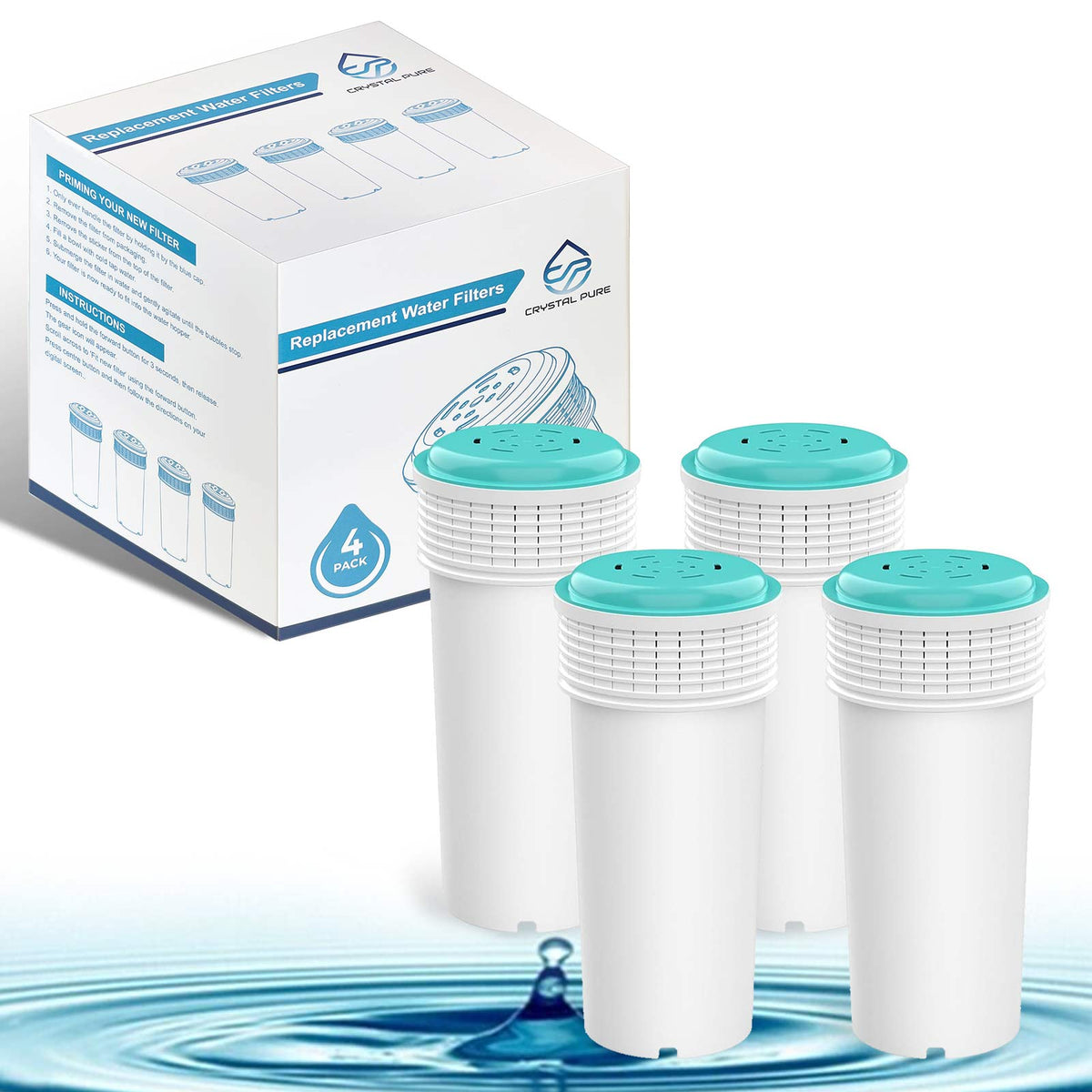Replacement Filter for Tommee Tippee Perfect Prep Day & Night Machines