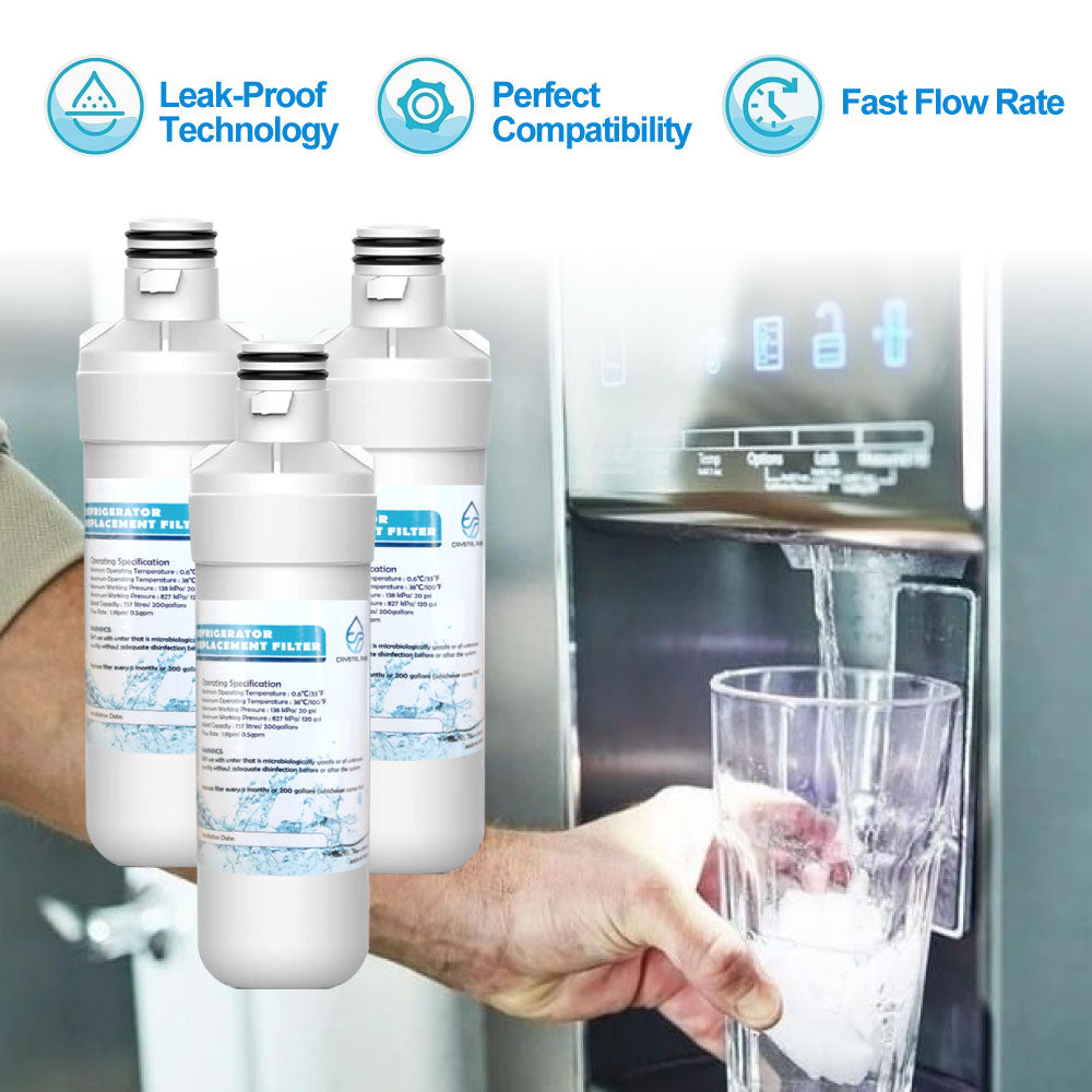 Refrigerator Water Air Filter Replacement for LG LT1000P LT1000PC
