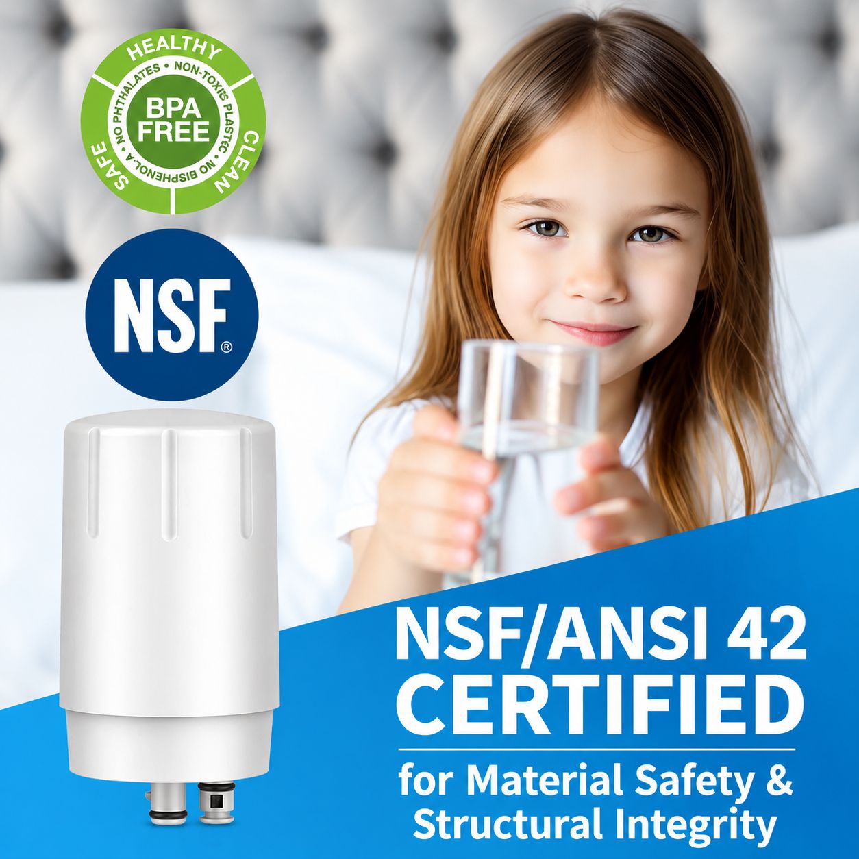 Water Filter Cartridge Replacement for Brita Hub Countertop System
