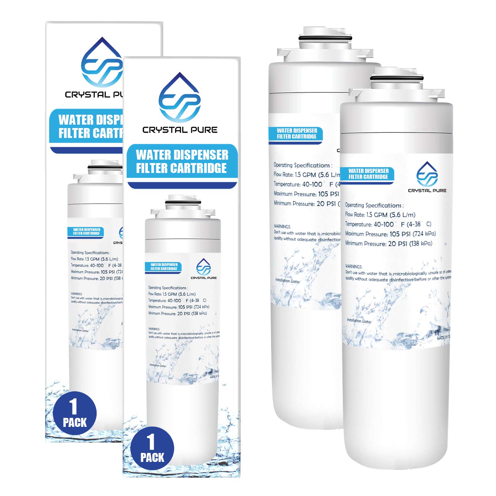 Replacement Water Filter for Elkay 51300C ezH2O Halsey Taylor 55898C