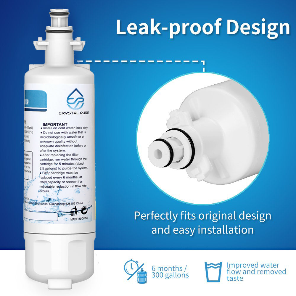 Refrigerator Water Air Filter Replacement for LG LT700P ADQ36006101