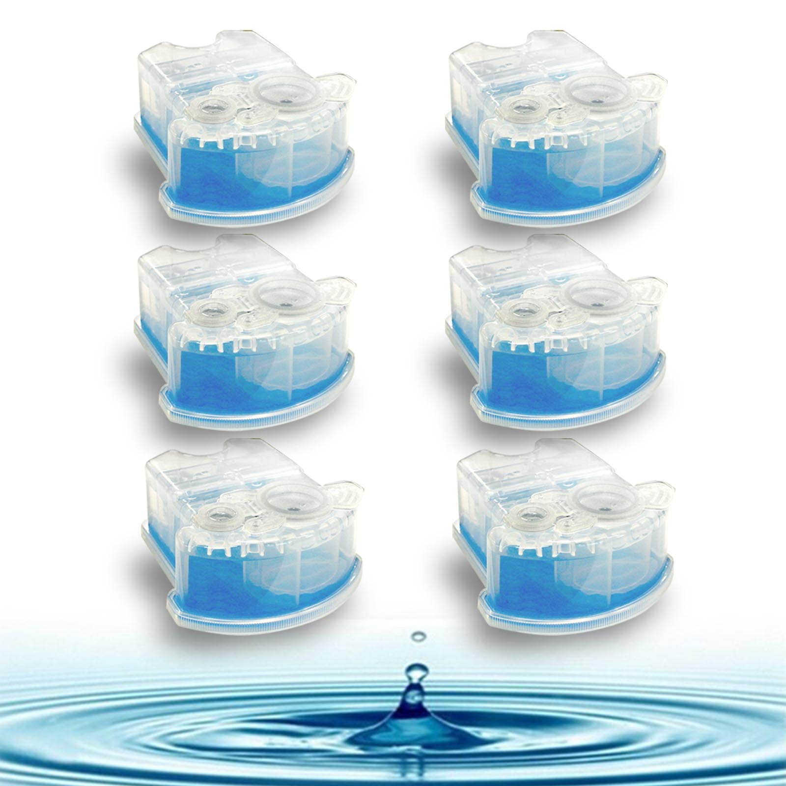 Cartridge Refills for Braun Clean & Renew and All SmartCare Shavers