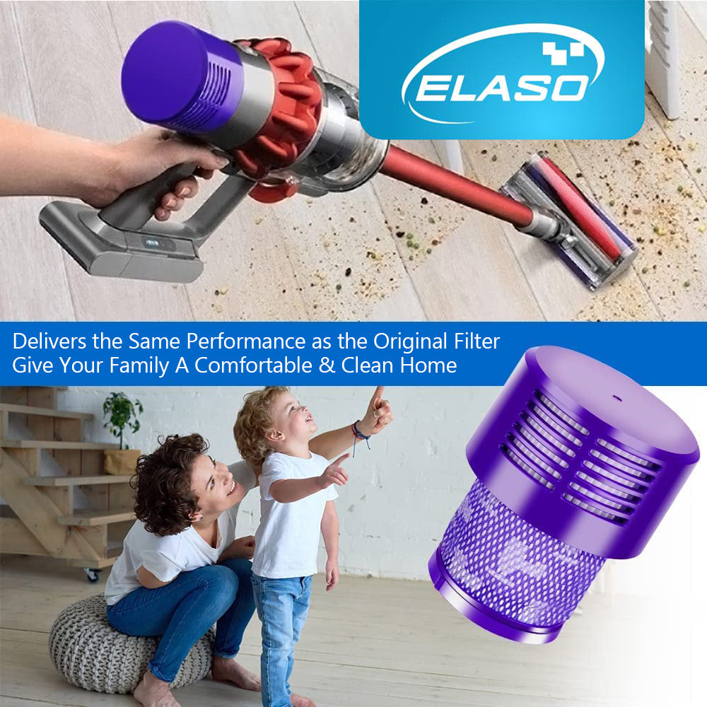 Replacement Battery & Washable Filters for Dyson V10 SV12 969352-02