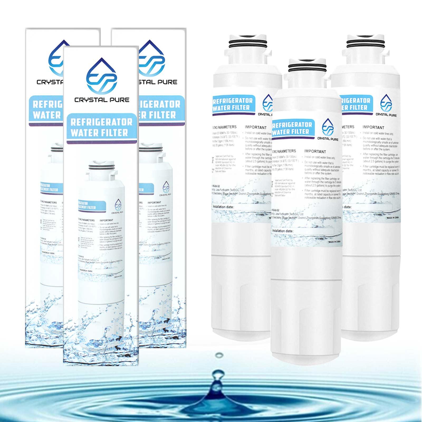 Refrigerator Water Filter Replacement for Samsung DA97-08006A HAF-CIN