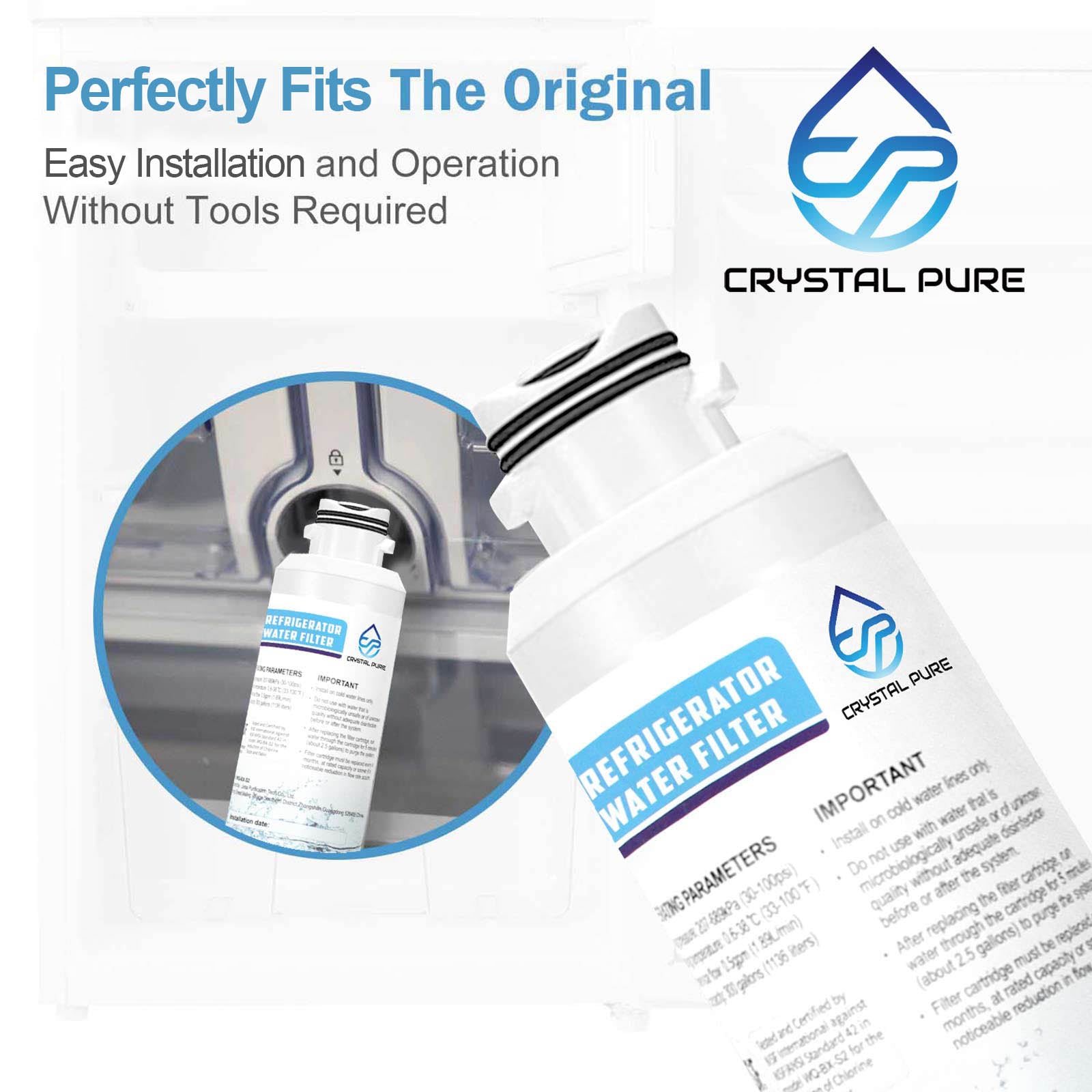 Refrigerator Water Filter Replacement for Samsung DA97-08006A HAF-CIN