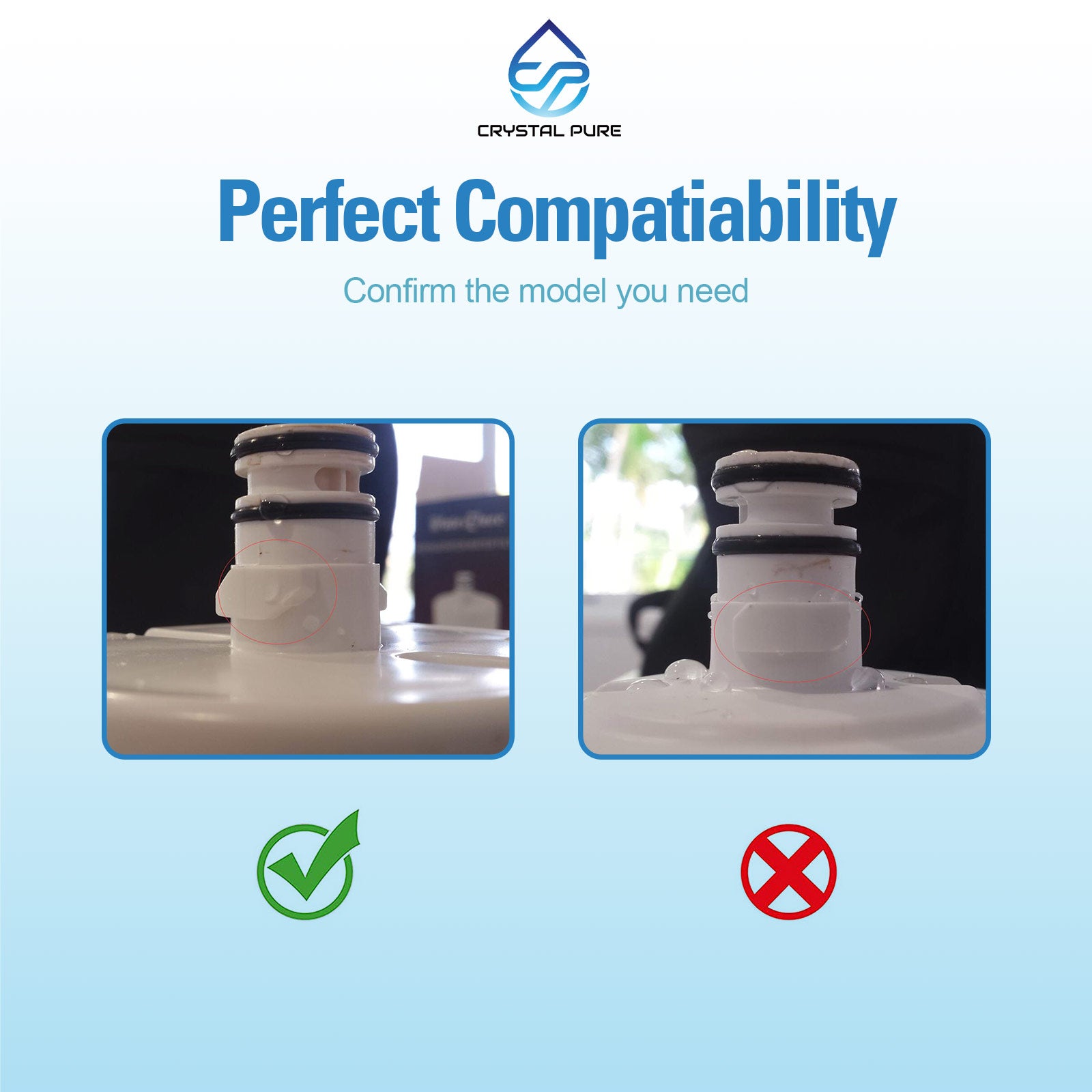 Refrigerator Water Filter Replacement for LG Fridge LT500P LT-500P