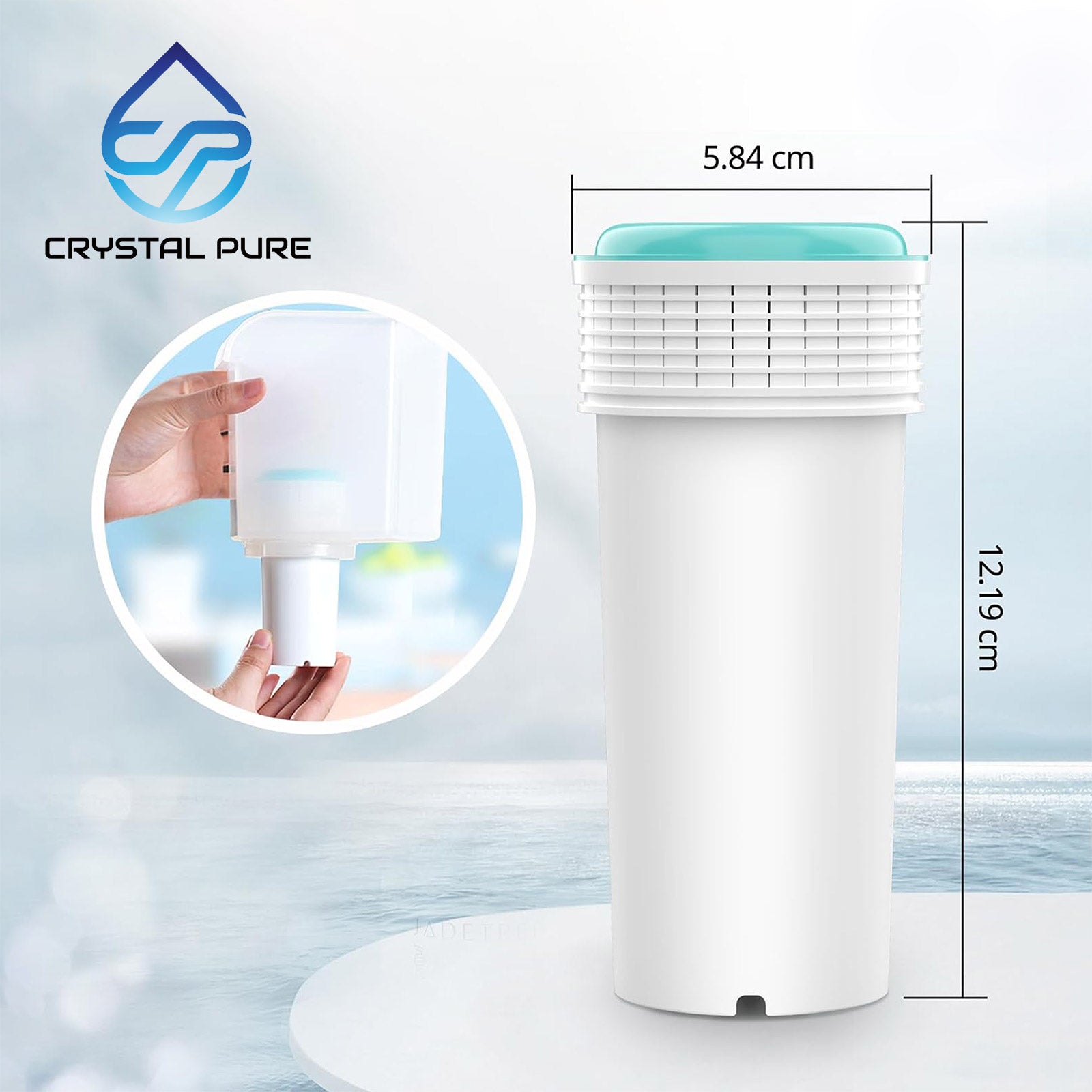 Replacement Filter for Tommee Tippee Perfect Prep Day & Night Machines