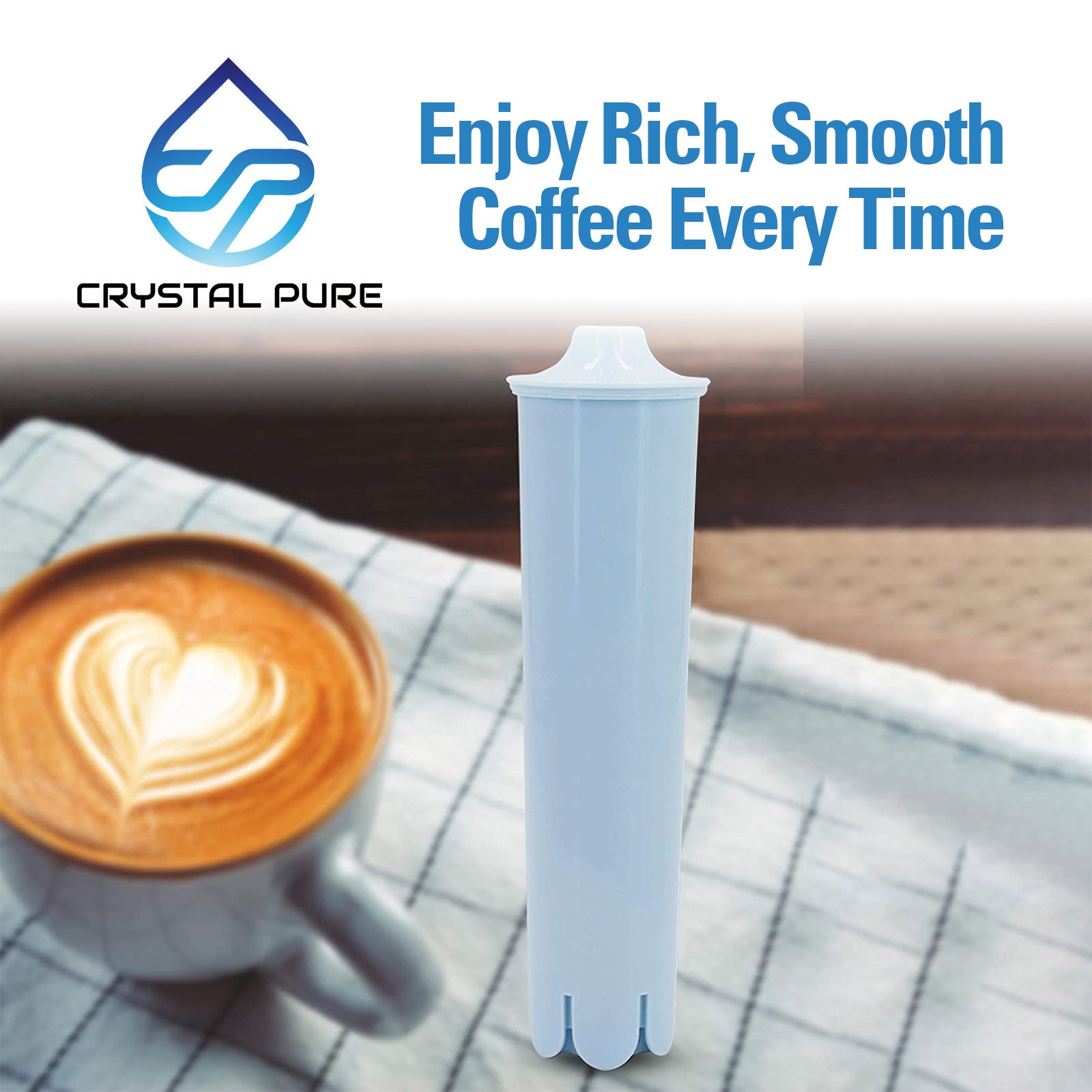 Replacement Water Filters Cartridges for Claris Blue Coffee Machines
