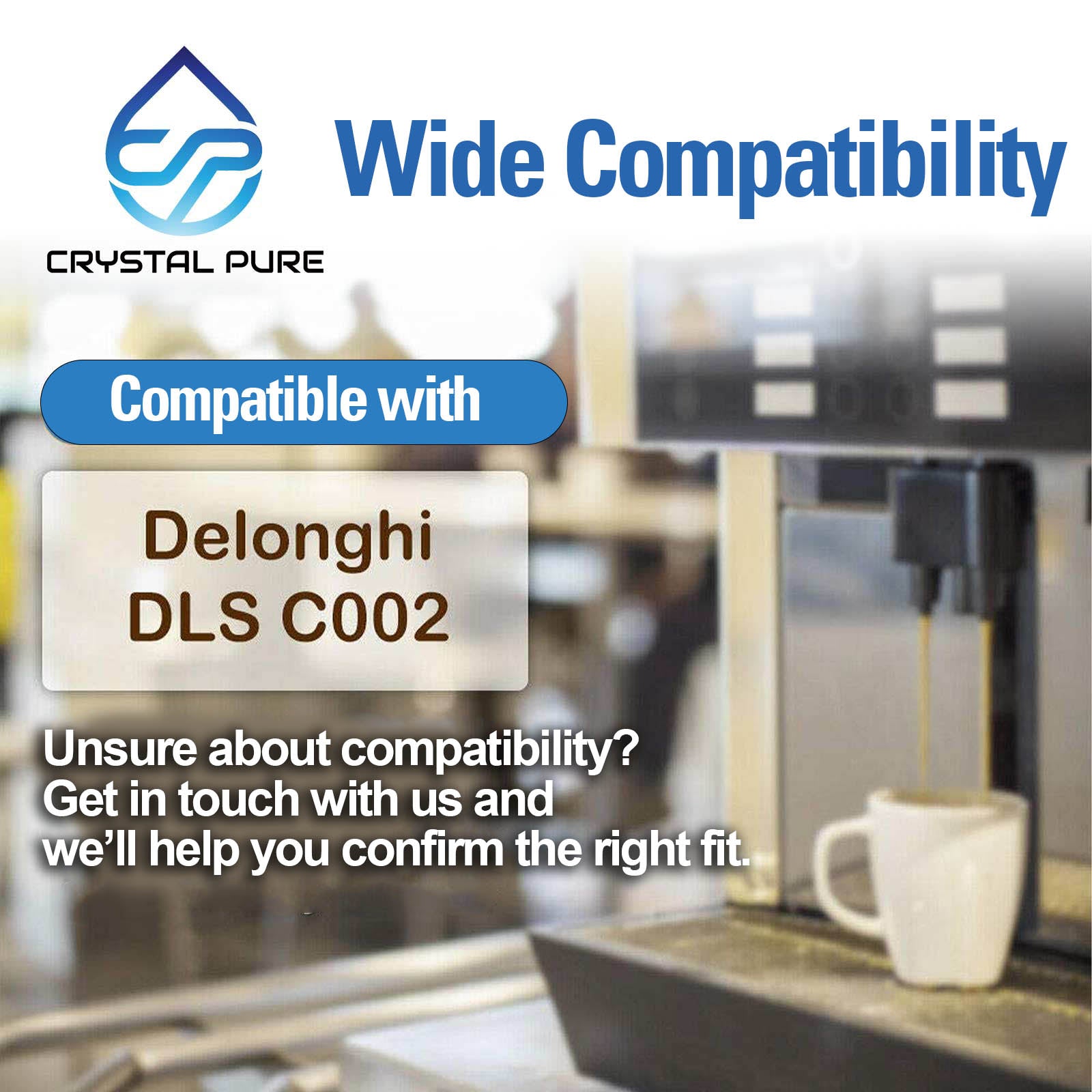 Water Filter Replacement for Delonghi DLSC002 SER3017 Coffee Machines