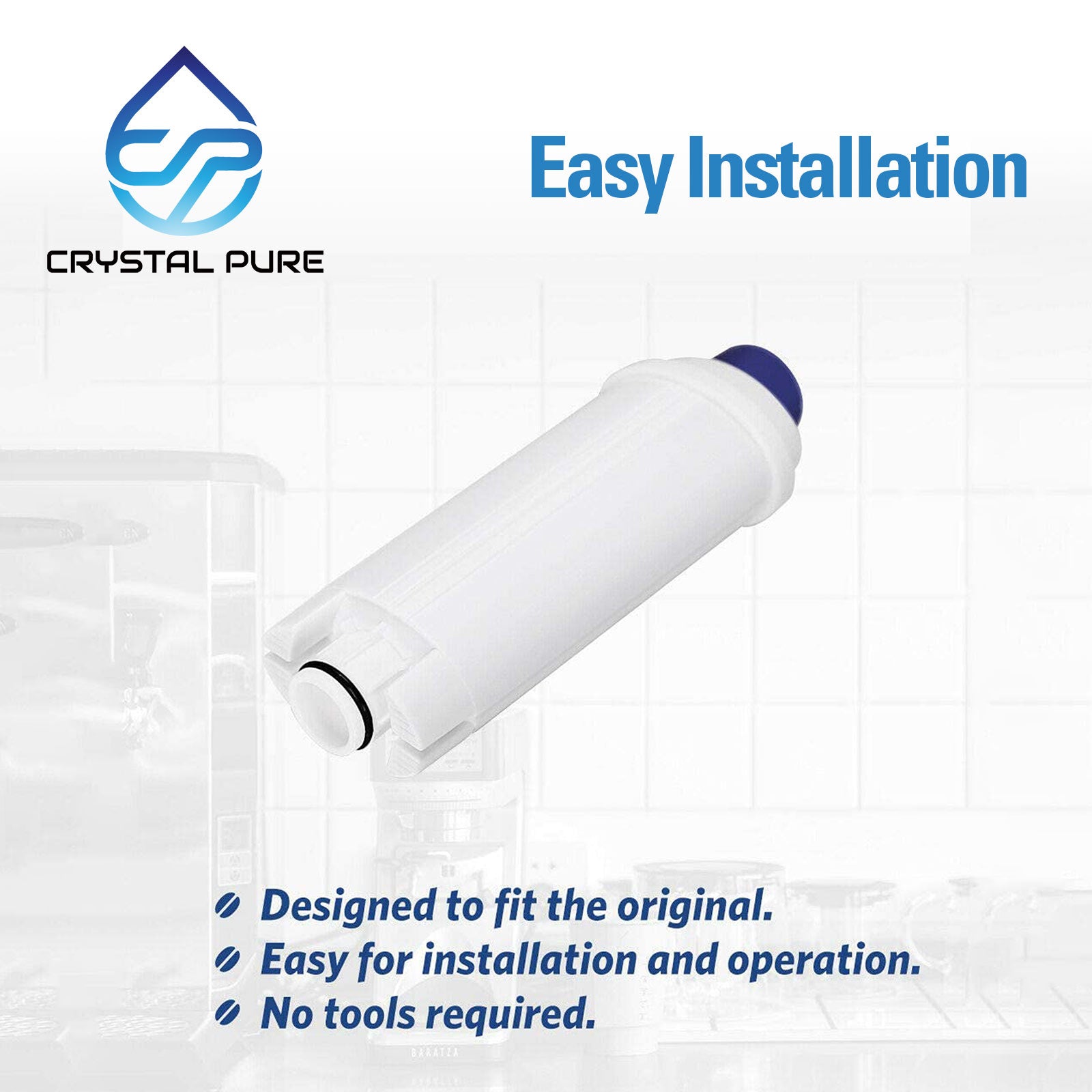 Water Filter Replacement for Delonghi DLSC002 SER3017 Coffee Machines