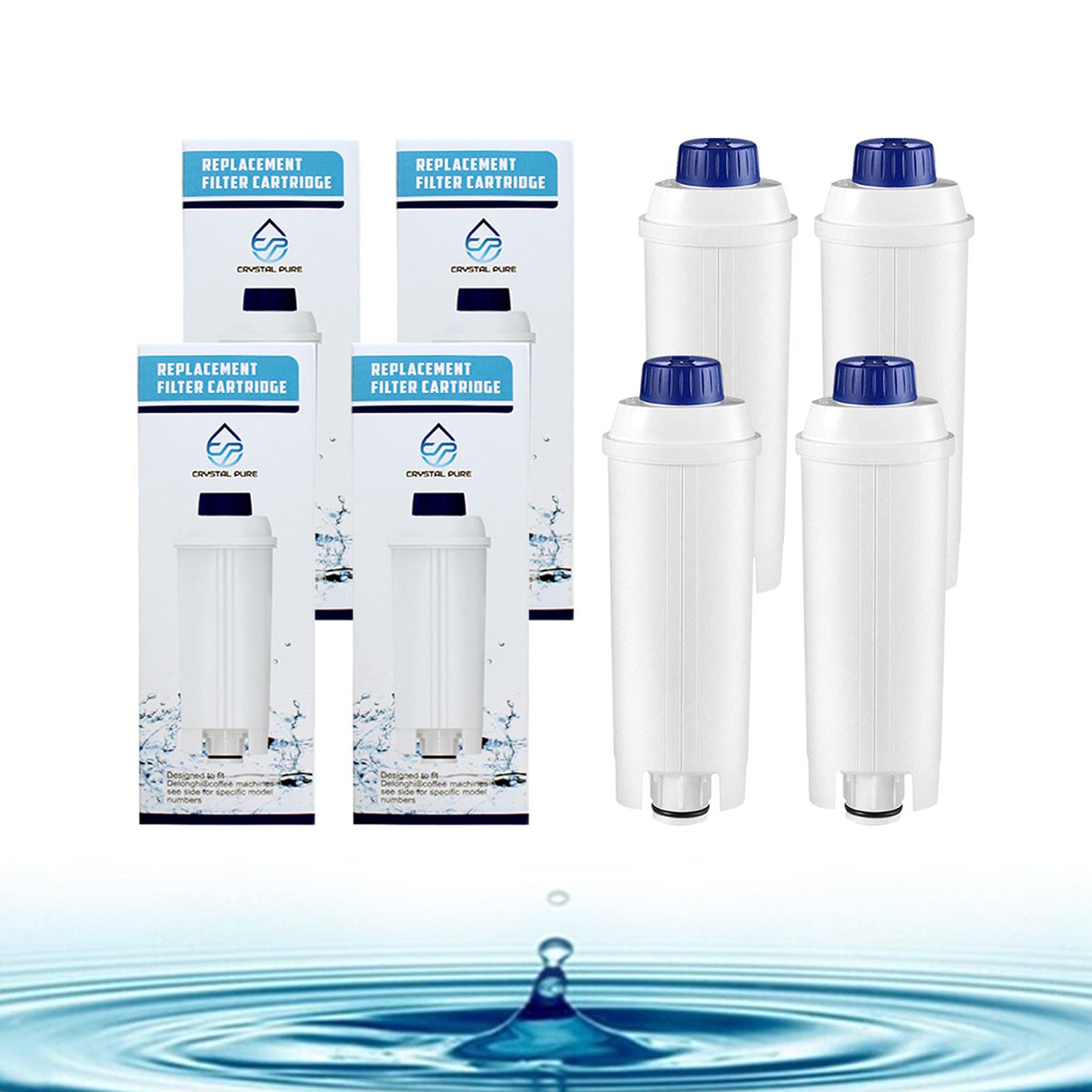 Water Filter Replacement for Delonghi DLSC002 SER3017 Coffee Machines