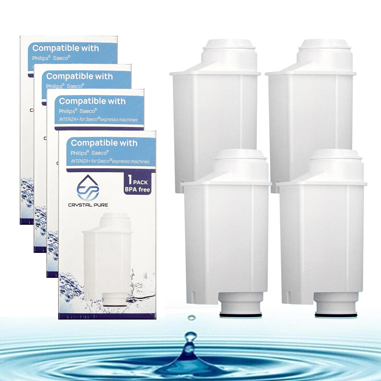 Water Filters for Philips, Gaggia & Bosch Coffee Machines CA6702-00