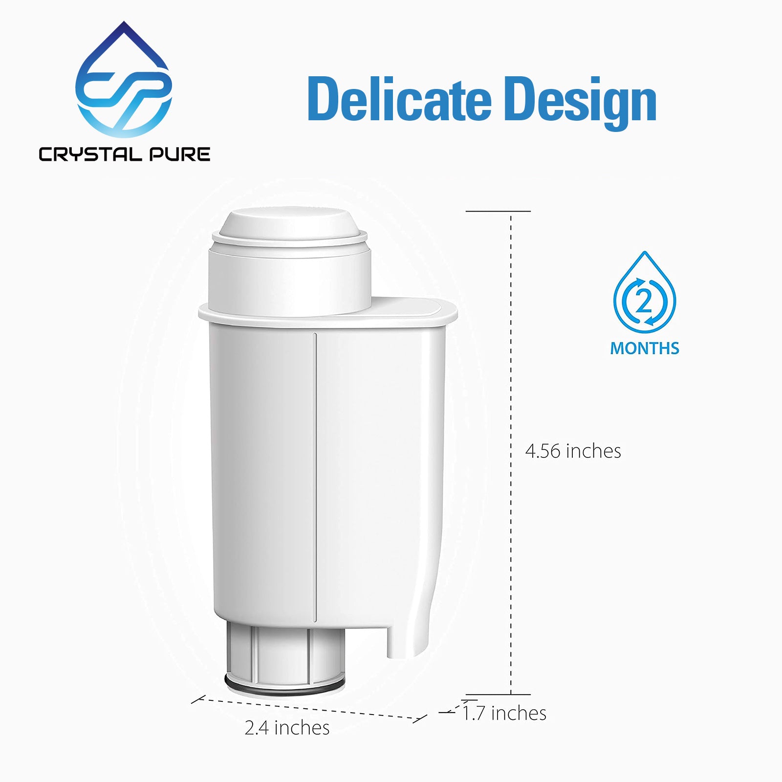 Water Filters for Philips, Gaggia & Bosch Coffee Machines CA6702-00