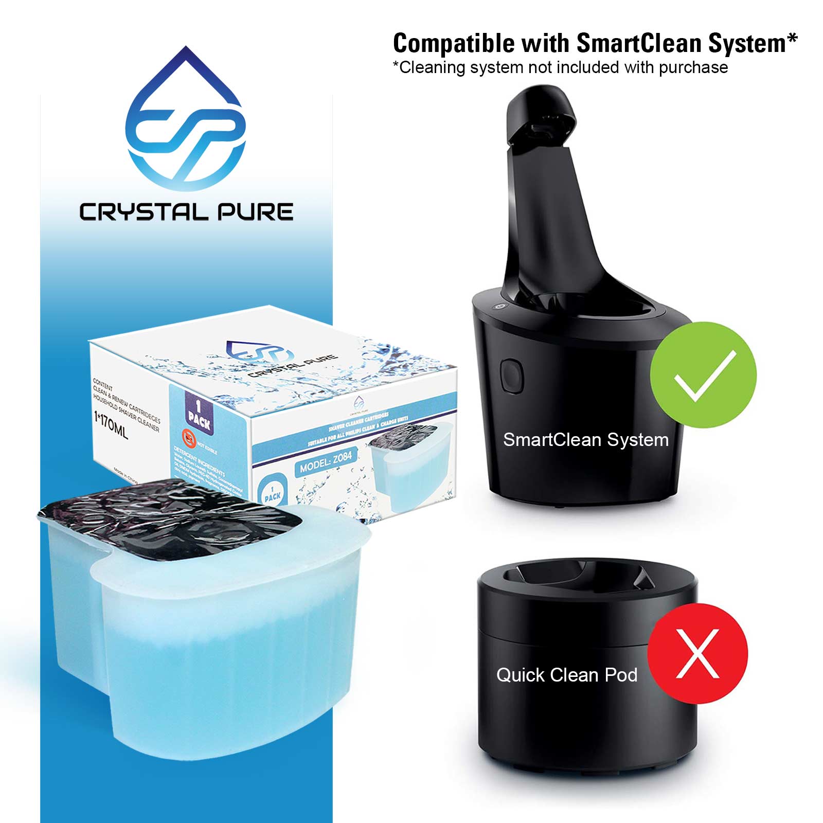 Replacement Refill Cartridge for Philips SmartClean S9000 S7000 series