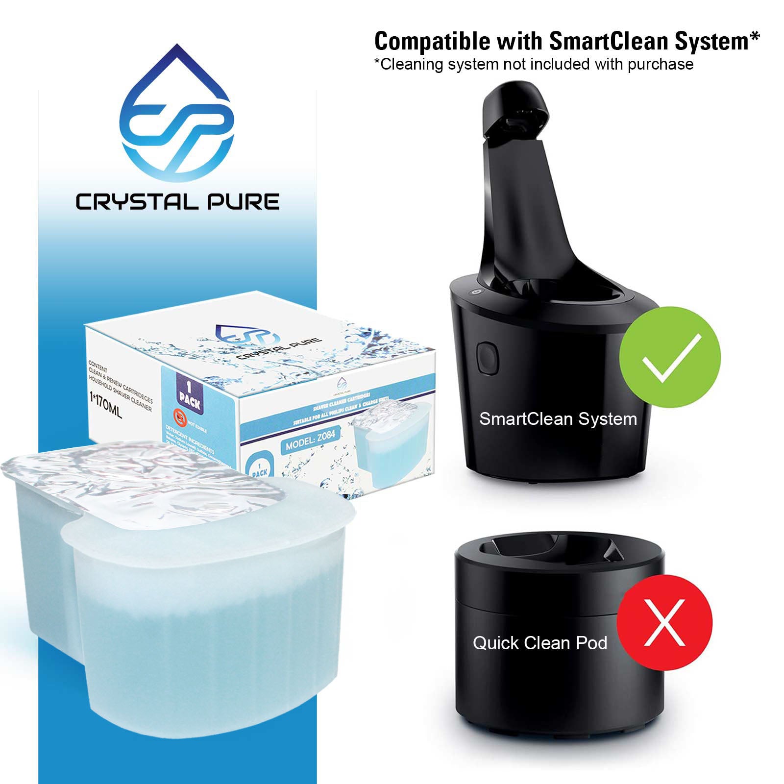 Replacement Refill Cartridge for Philips SmartClean S9000 S7000 series