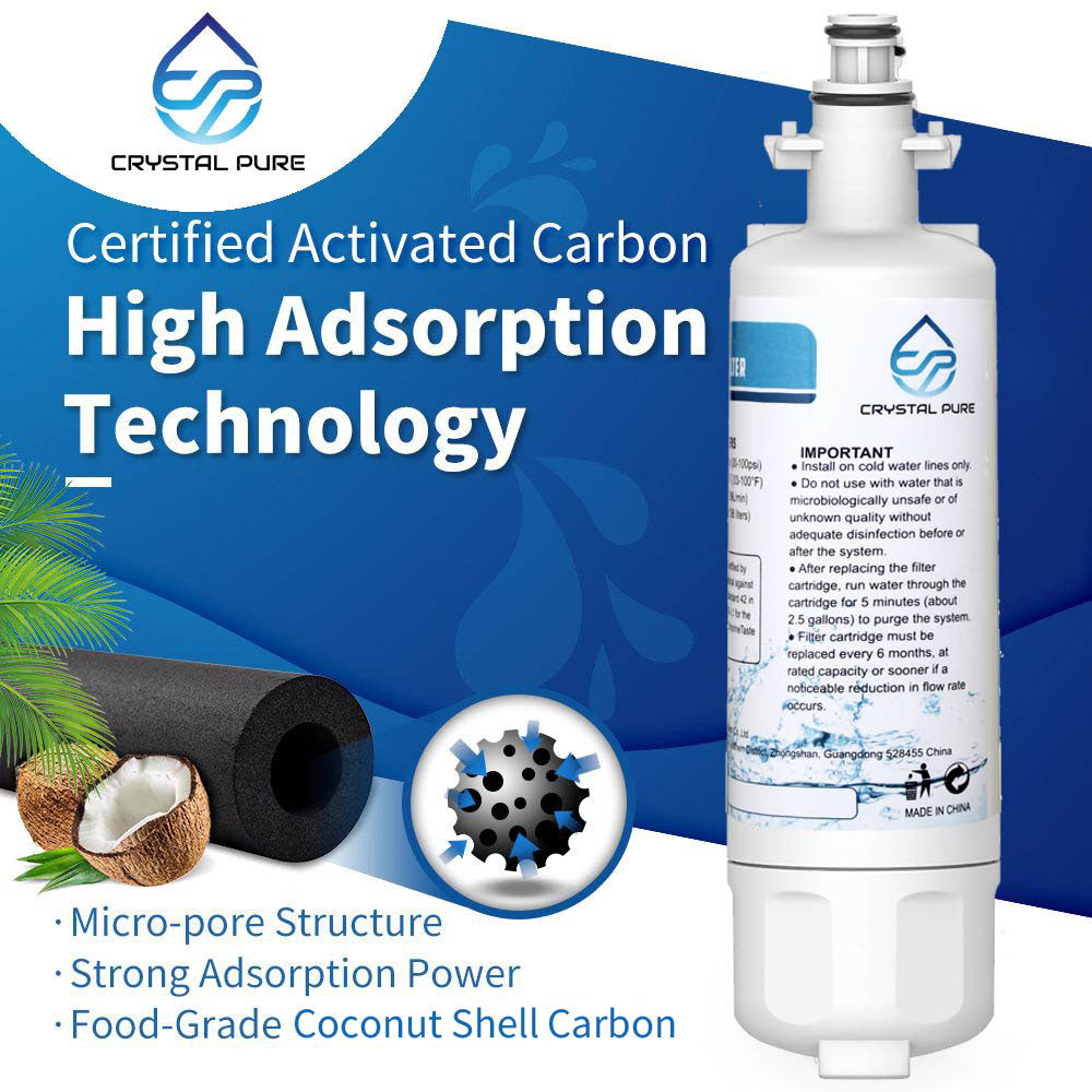 Refrigerator Water Air Filter Replacement for LG LT700P ADQ36006101