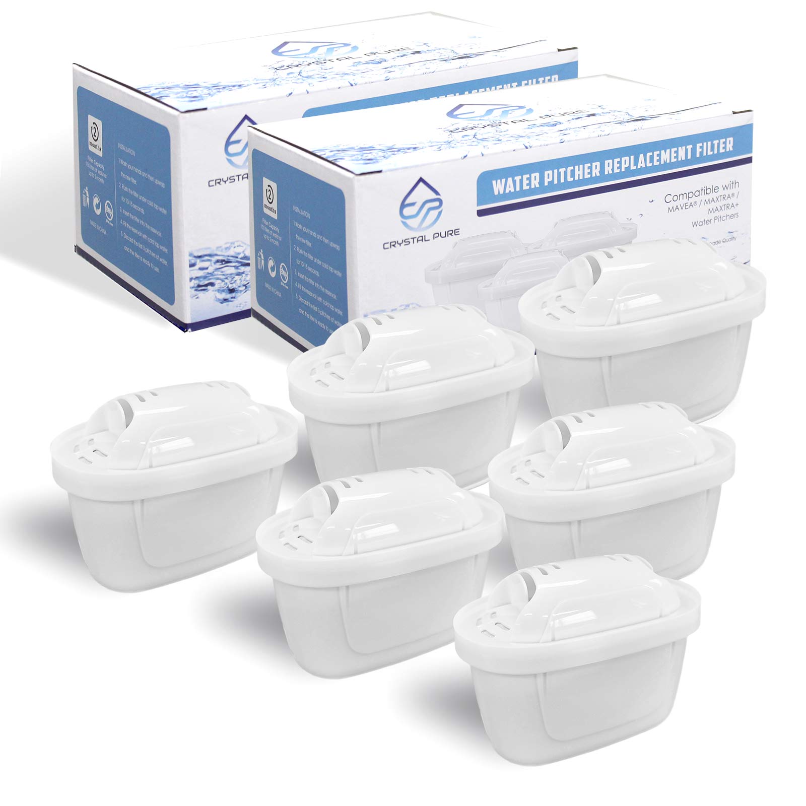 Water Filter Replacement for Brita Maxtra+ Maxtra Pro Compatible Jug